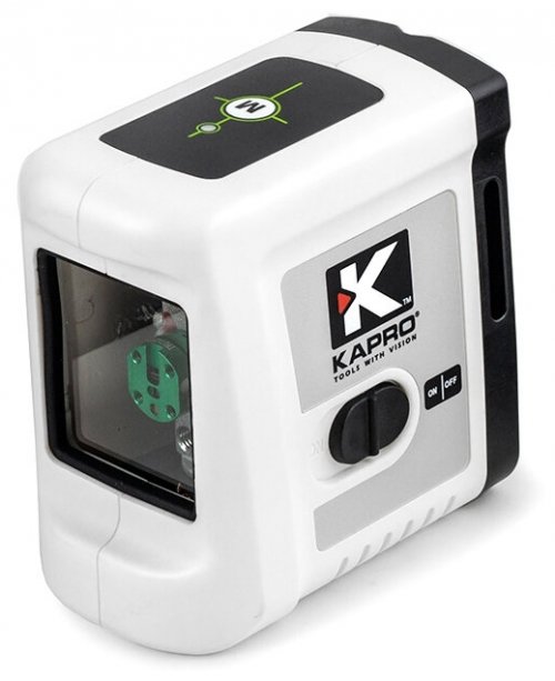 KAPRO 862G Лазерный уровень 20м лазер зеленый 2 луча магнитный
